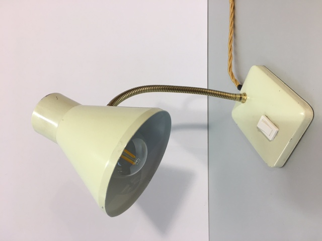 Tisch – Wandlampe Elsass vanille