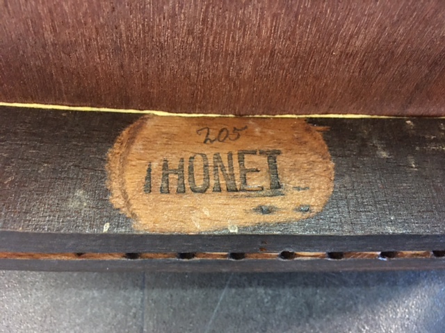 Thonet hoher Stuhl